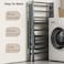 Foldable Clothes Drying Rack, 3 Tier Laundry Dry Rack Height Adjustable Clothes Hanger Stand Drying Racks, Carbon Steel Laundry Drying Rack Stand for Sheets Towels &amp; Clothing, Indoor Outdoor Use