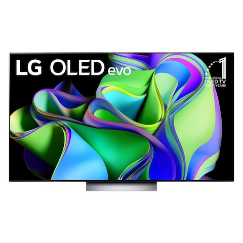 ال جي تلفزيون OLED evo C3 65 بوصة 4K ذكي مع جهاز تحكم عن بعد سحري، HDR، WebOS 2023