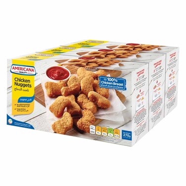 Americana Original Chicken Nuggets, 270g Pack of 3