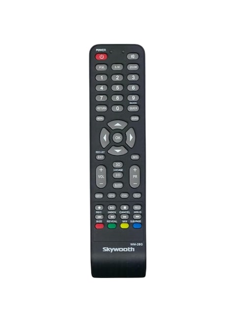 Replaced Remote Control Compatible with Skyworth TV Smart LED TV 24E66A 32E66A 50E58 32E57 32E36 24E58A 42E38 39E36 42E66A 40E360, and for Coocaa 32W4 Series Smart LED TV