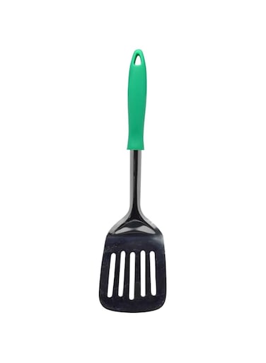 RAJ TURNER AQUA GREEN HANDLE, 28.50 cm, RPHGT1, Serving Spoon, Rice Spoon, Cooking Spoon