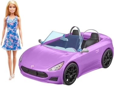 Mattel Barbie Convertible with Doll, Hby29