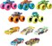 Hot Wheels Monster Trucks Glow-In-The-Dark Cars &amp; Trucks Multipack (1:64, Pack Of 10)