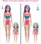 Barbie Doll Color Reveal Gift Set, Tie-Dye Fashion Maker with 2 Barbie Dolls