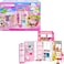 Barbie Dollhouse With 2 Levels &amp; 4 Play Areas, Fully Furnished, Gift For 3 To 7 Year Olds