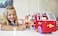 Barbie Chelsea Fire Truck Playset, Chelsea Doll (6 Inch), Fold Out Firetruck, 15+ Storytelling Accessories,Stickers 3 &amp; Up