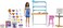 Barbie Relax and Create Art Studio, Barbie Doll (11.5 Inches), 25+ Creation Accessories For Pottery Making &amp; Painting, Kids 3 To 7 Years Old