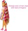 Barbie Totally Hair Flower-Themed Doll, Curvy, 8.5 Inch Fantasy Hair, Dress, 15 Accessories, 3 &amp; Up