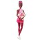 Barbie Winter Sports Ice Skater Brunette Doll (12 Inches) With Pink Dress, Jacket, Rose Bouquet &amp; Trophy, Great Gift For Ages 3 And Up