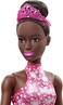 Barbie Winter Sports Ice Skater Brunette Doll (12 Inches) With Pink Dress, Jacket, Rose Bouquet &amp; Trophy, Great Gift For Ages 3 And Up