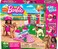 Mega Barbie Building Toy Kit Horse Jumping with 1 Micro-Doll and Horses (73 Pieces)