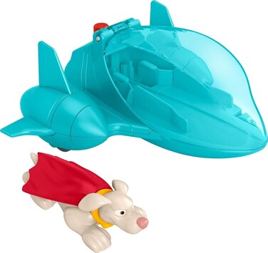 إطلاق لعبة Fisher-Price DC League Of Super Pets Super Launch - Krypto