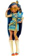 Monster High Doll, Cleo De Nile with Pet Dog, Blue Streaked Hair
