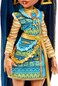 Monster High Doll, Cleo De Nile with Pet Dog, Blue Streaked Hair