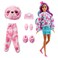 Barbie Cutie Reveal Fantasy Series Doll with Sloth Plush Costume &amp; 10 Surprises Including Mini Pet &amp; Color Change, Gift For Kids 3 Years &amp; Older