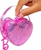 Barbie Clothes Set, Birthday-Themed With Dress, 5 Acessories &amp; Zippered Doll-Sized Heart-Shaped Bag With Clip-On Ring