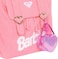 Barbie Clothes Set, Birthday-Themed With Dress, 5 Acessories &amp; Zippered Doll-Sized Heart-Shaped Bag With Clip-On Ring
