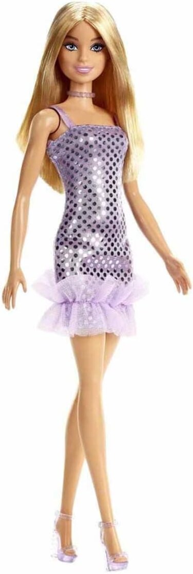 Barbie In A Purple Polka Dot Dress