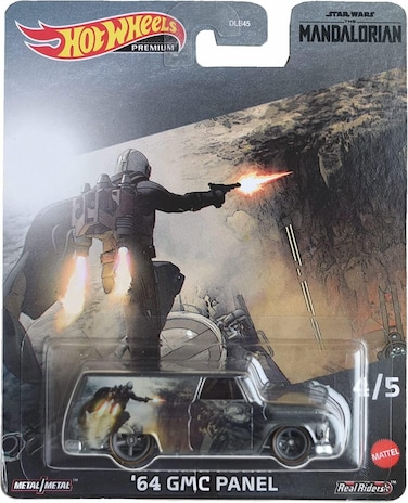Hot Wheels '64 Gmc Panel, Star Wars The Mandalorian 4/5