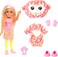 Barbie Cutie Reveal Chelsea Doll and Accessories, Jungle Series, Monkey-Themed Small Doll Set