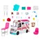 Barbie Toys, Transforming Ambulance and Clinic Playset, 20+ Accessories, Care Clinic
