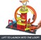 Hot Wheels City Super Loop Fire Station Playset, Track Set with 1 Toy Car