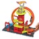 Hot Wheels City Super Loop Fire Station Playset, Track Set with 1 Toy Car