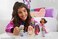 Barbie Extra Mini Minis Doll with Blond Hair, Accessories and Doll Stand, 3.25-Inch Collectible