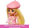 Barbie Extra Mini Minis Doll with Blond Hair, Accessories and Doll Stand, 3.25-Inch Collectible
