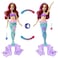 Mattel Disney Princess Toys, Ariel Mermaid Doll with Color-Change Hair and Tail, Color Splash Water Toy Inspired By The Disney Movie, Hlw00