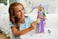 Mattel Disney Princess Toys, Doll Color Change Extensions and Hair Styling Pieces, Inspired By The Disney Movie​​, Hlw18 Rapunzel with Hair Accessories