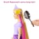 Mattel Disney Princess Toys, Doll Color Change Extensions and Hair Styling Pieces, Inspired By The Disney Movie​​, Hlw18 Rapunzel with Hair Accessories