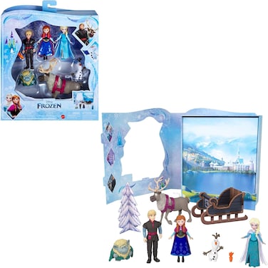 Mattel Disney Frozen Toys, Frozen Story Set, Gifts For Kids