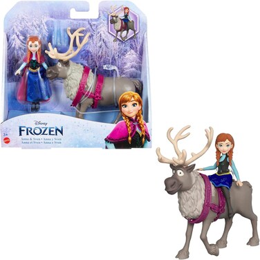 Disney Frozen Toys, Anna Doll &amp; Sven Figure