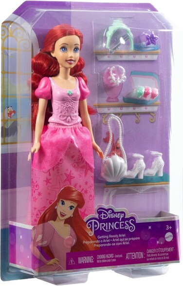 Mattel Disney Princess Ariel Getting Ready Set