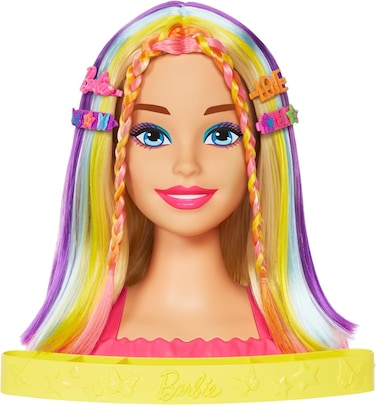 Barbie Neon Deluxe Styling Head