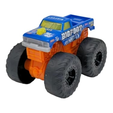 Hot Wheels Monster Trucks Roarin Wreckers, 1 1:43 Scale Truck with Lights &amp; Sounds, Plays Truck S Theme Song, Toy For Kids 3 Years Old &amp; Older