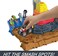 Hot Wheels Monster Trucks Arena Smashers Bone Shaker Ultimate Crush Yard with 1 Vehicle