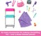 Barbie &ldquo;Malibu&rdquo; Stylist Doll &amp; 14 Accessories Playset, Hair &amp; Makeup Theme with Puppy &amp; Styling Cart