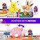 Mega Pok&eacute;mon Building Toy Kit, Forest Pok&eacute;mon Center (648 Pieces) with 4 Action Figures