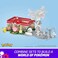 Mega Pok&eacute;mon Building Toy Kit, Forest Pok&eacute;mon Center (648 Pieces) with 4 Action Figures