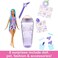 Barbie Pop Reveal Doll &amp; Accessories, Grape Fizz Scent with Purple Hair, 8 Surprises Include Slime, Color Change &amp; Puppy