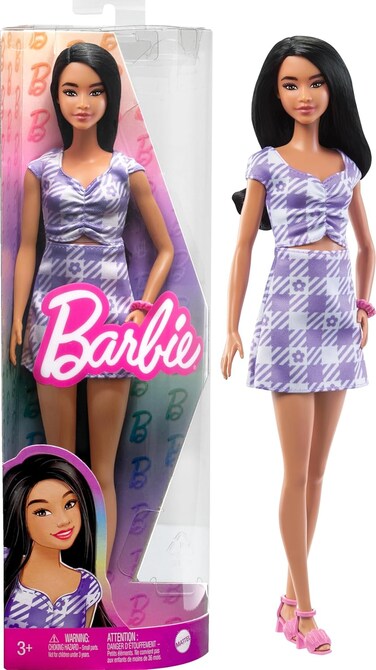 Barbie Doll, Black Hair and Tall Body, Barbie Fashionistas