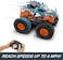 Hot Wheels Monster Trucks Hw Transforming Rhinomite RC In 1:12 Scale With 1:64 Toy Truck