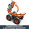 Hot Wheels Monster Trucks Hw Transforming Rhinomite RC In 1:12 Scale With 1:64 Toy Truck