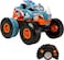 Hot Wheels Monster Trucks Hw Transforming Rhinomite RC In 1:12 Scale With 1:64 Toy Truck