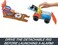 Hot Wheels Monster Trucks Arena Smashers Color Shifters 5-Alarm Rescue Playset
