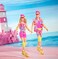 Barbie The Movie Ken - Collectable Doll In Neon Outfit, Skating Look, Retro Pattern, Impala Inline Skates, Packing with Feature Film Motifs, For Children From 3 Years, Hrf28