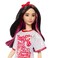 Barbie Fashionistas Doll #214, Black Wavy Hair with Twist &lsquo;N&rsquo; Turn Dress &amp; Accessories, 65th Anniversary