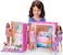 Barbie Getaway House, Doll House Playset With 4 Play Areas And 11 Decor Accessories